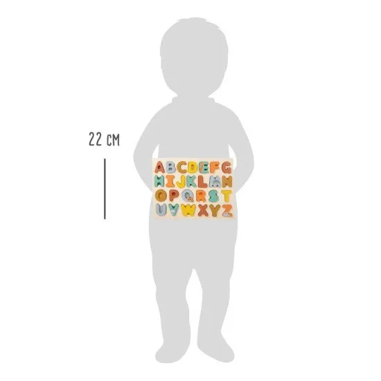 Puzzle Abeceda Safari 