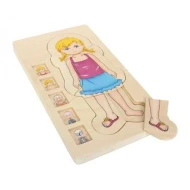 Puzzle Lidské tělo Lili Puzzle Lidské tělo Lili