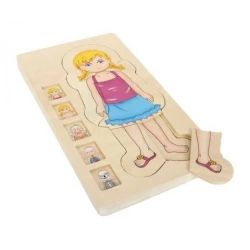 Puzzle Lidské tělo Lili Puzzle Lidské tělo Lili