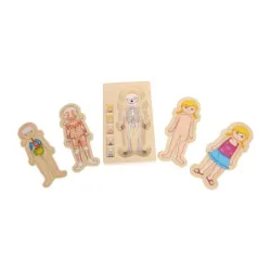 Puzzle Lidské tělo Lili Puzzle Lidské tělo Lili