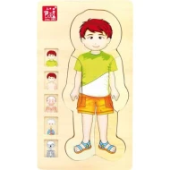 Puzzle Lidské tělo Tim Puzzle Lidské tělo Tim