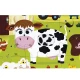 Dotykové puzzle Zvířátka na farmě