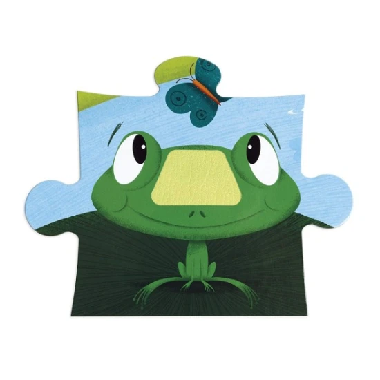 Janod Dotykové puzzle Zvířátka na farmě Dotykové puzzle Zvířátka na farmě