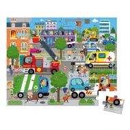 Puzzle v kufříku Město 36ks Puzzle v kufříku Město 36ks