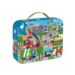 Puzzle v kufříku Město 36ks Puzzle v kufříku Město 36ks