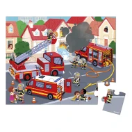 Puzzle v kufříku Požárníci 24ks Puzzle v kufříku Požárníci 24ks