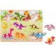 Vkládací puzzle Dinosauři
