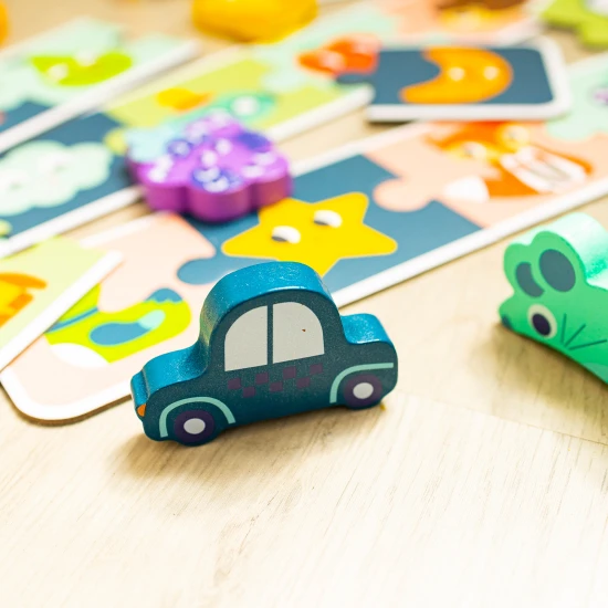 Senzorické pexeso a puzzle pro rozvoj motoriky a paměti