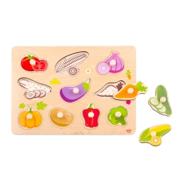 Vkládací puzzle Zelenina  Vkládací puzzle Zelenina