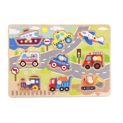 Vkládací puzzle Dopravní prostředky  Vkládací puzzle Dopravní prostředky