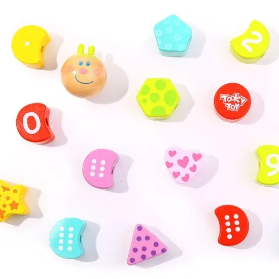 Provlékání Housenka s čísly