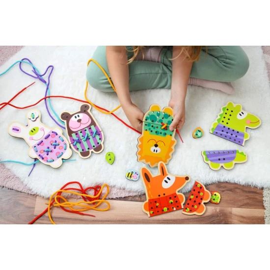 Převlékni všechna zvířata dle vlastní chuti.