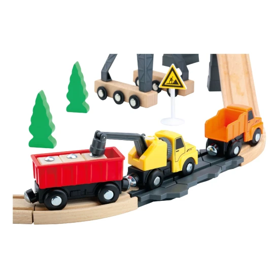 Vláčkodráha Stavba