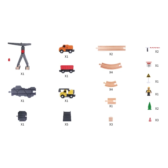 Vláčkodráha Stavba