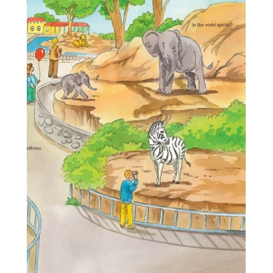 Zvířátka v ZOO - kniha se 16 magnetkami