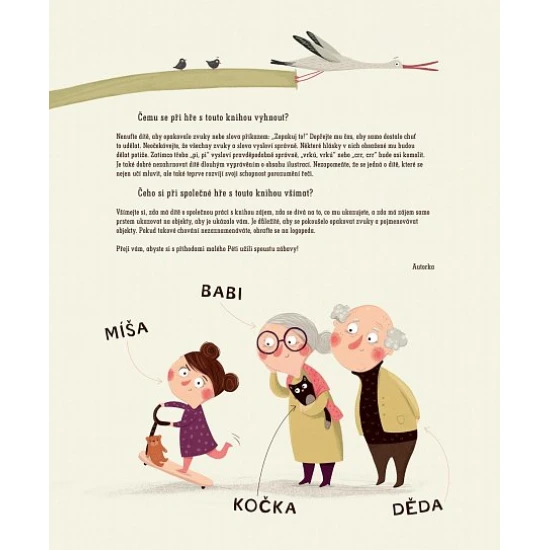 Péťa se učí mluvit