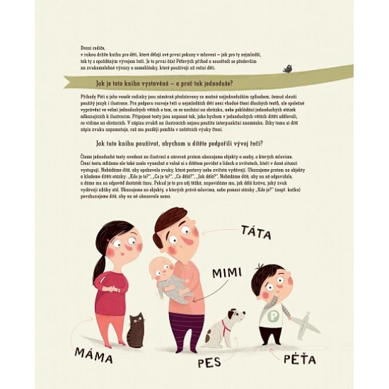 Péťa se učí mluvit