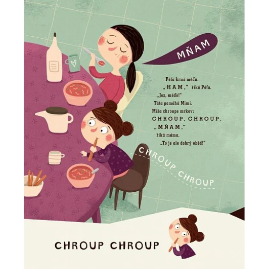 Péťa se učí mluvit