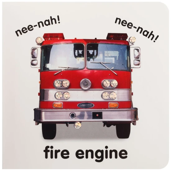 Leporelo Baby Touch and Feel - Trucks je neodmyslitelným pokladem v knihovně každého batolata, které fascinují kola.