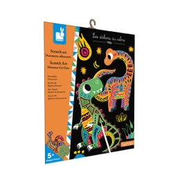 Vyškrabovací obrázky - Dinosauři Vyškrabovací obrázky - Dinosauři