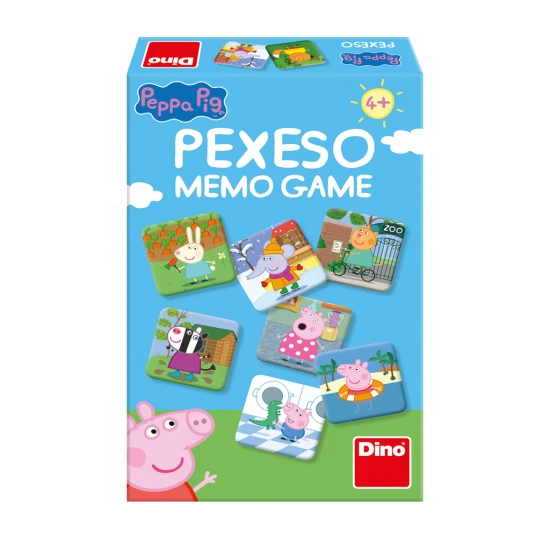 Klasická paměťová hra s oblíbenou postavičkou Peppa Pig. 