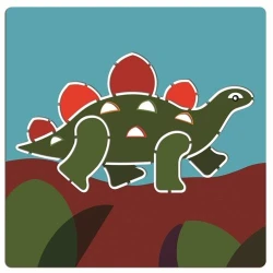 Dinosauři Kreslící šablony