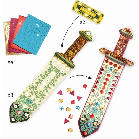 DIY Vyrob si sám Pirátské meče