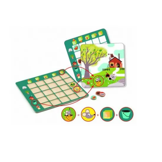 Djeco Hra Eduludo Topologix Hra Eduludo Topologix