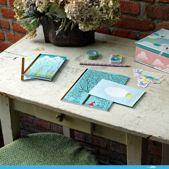 Papírenská sada Obloha