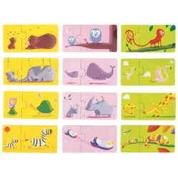 Puzzle duo Mláďátka 