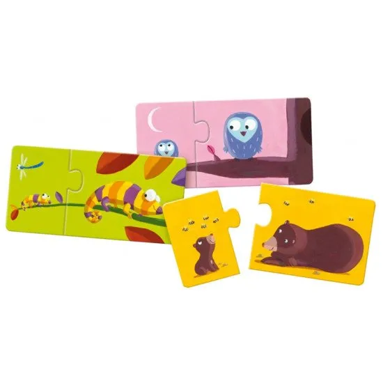 Puzzle duo Mláďátka 