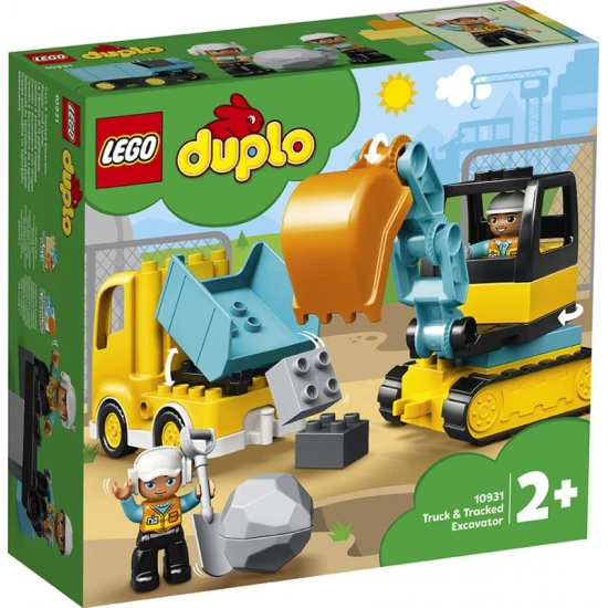 LEGO DUPLO 10931 Náklaďák a bagr
