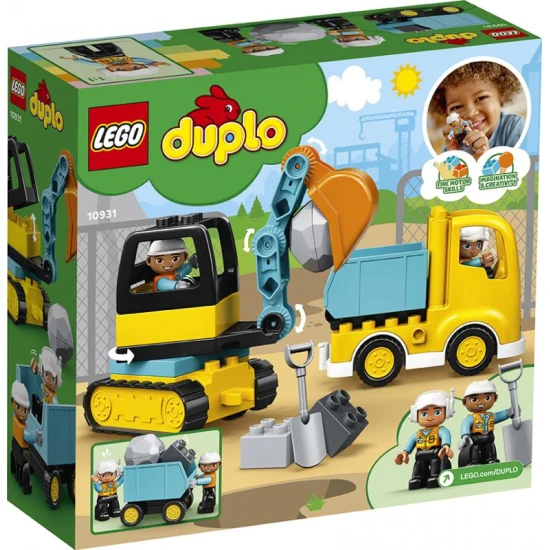 LEGO DUPLO 10931 Náklaďák a bagr