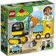 LEGO DUPLO Náklaďák a bagr