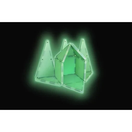 Originální magnetická stavebnice, která svítí ve tmě.