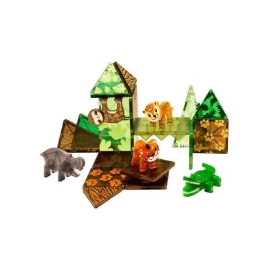 Originální magnetická stavebnice MAGNA-TILES® Jungle.