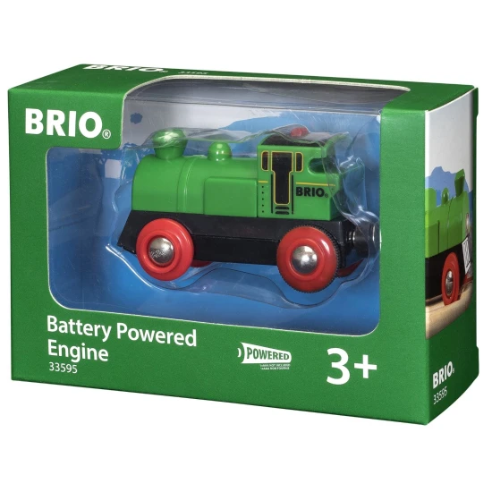 Elektrická lokomotiva s magnetickým závěsem se skvěle hodí k vláčkodráham Brio, se kterými je kompatibilní.