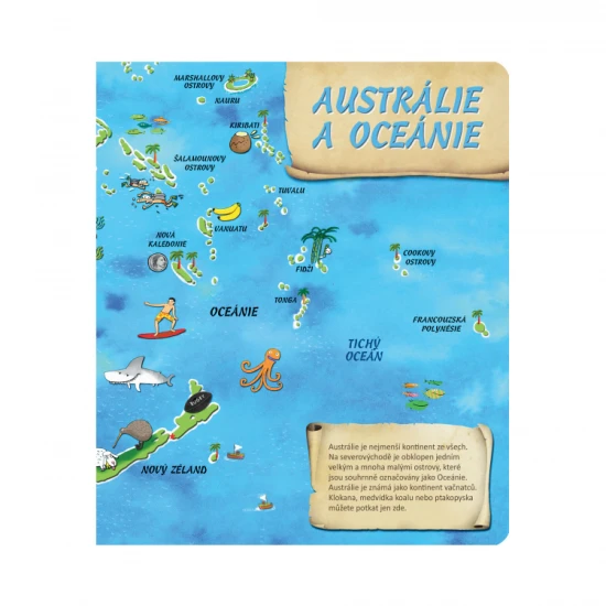 Atlas světa Kouzelné čtení