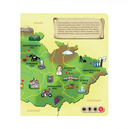 Atlas světa Kouzelné čtení