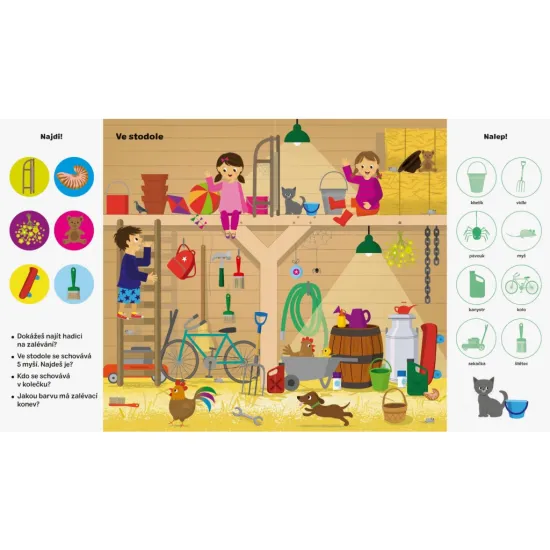 Farma - 101 věcí k hledání a nalepování