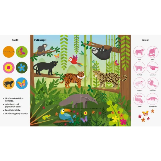 Zvířata - 101 věcí k hledání a nalepování