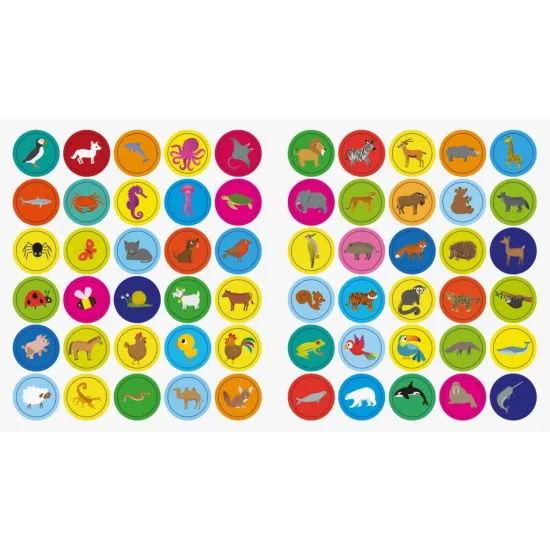 Zvířata - 101 věcí k hledání a nalepování