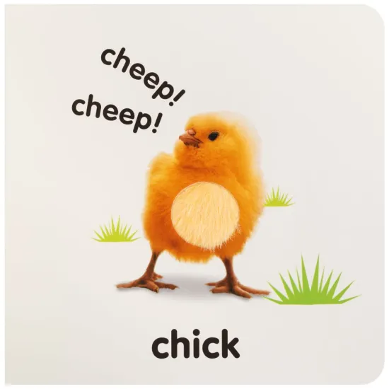 Leporelo Baby Animals rozšíří Vašemu miminku slovní zásobu o to, jak se jmenují mláďátka známých zvířátek. 