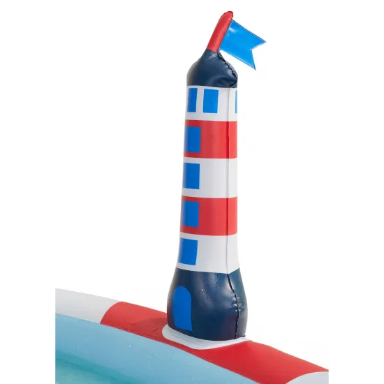 Nafukovací bazén se skluzavkou Malý námořník 210 cm