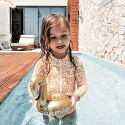 Nafukovací držák na pití Labuť zlatá