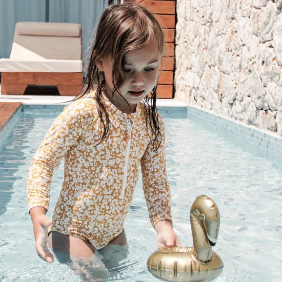 Nafukovací držák na pití Labuť zlatá