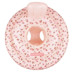 Nafukovací kruh pro miminka Old pink Leopard
