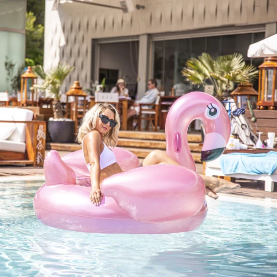 Nafukovací lehátko Plameňák 150 cm