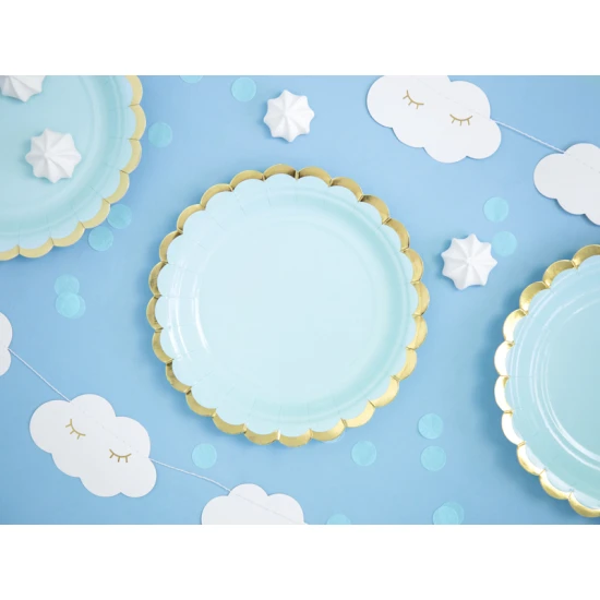 Talíře Modré 6 ks