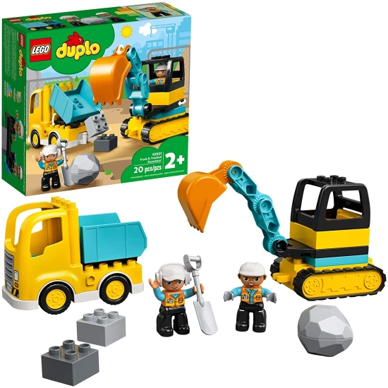 LEGO DUPLO Náklaďák a bagr